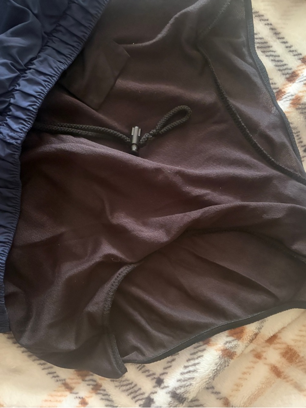 U.S. Air Force Men's Navy Athletic Shorts size L. Vintage 2000. Great condition. - Picture 8 of 8